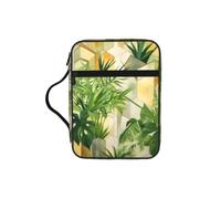 Étui de protection Bible pour femmes (miroir diamant feuille tropicale)