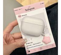 Étui de protection blanc, rose, bleu simple sans fil Bluetooth, compatible avec les Pro 2e génération, étui de protection pour écouteurs 1/3/4/5, étui de protection sans fil pour les 2e, 3e et 4e géné