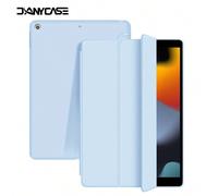 Étui de protection bleu unicolore DANYCASE pour tablette, compatible avec iPad A16 Air 11 13 M3 2025, Mini7 A17, Pro 11 13 M2 2024, Pro 11 13 M4 2024, 7e 8e 9e 10,2 pouces, 10e 10,9 pouces, Air 4 Air 