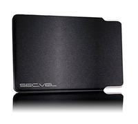 Étui de protection breveté | RFID NFC et bloqueur de champ magnétique | Protection de carte pour cartes de crédit, cartes de débit, cartes d'identité | Couverture de protection des cartes contre le vol de données | Protection des données à 100 % vérifiée par CTC/advanced (membre du groupe RW TÜV) | Graphite