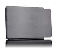 Étui de protection breveté | RFID NFC et bloqueur de champ magnétique | Protection de carte pour cartes de crédit, cartes de débit, cartes d'identité | Couverture de protection des cartes contre le vol de données | Protection des données à 100 % vérifiée par CTC/advanced (membre du groupe RW TÜV) | Q.Silver