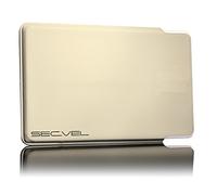 Étui de protection breveté | RFID NFC et bloqueur de champ magnétique | Protection de carte pour cartes de crédit, cartes de débit, cartes d'identité | Couverture de protection des cartes contre le vol de données | Protection des données à 100 % vérifiée par CTC/advanced (membre du groupe RW TÜV) | Roma