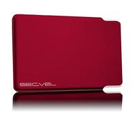 Étui de protection breveté | RFID NFC et bloqueur de champ magnétique | Protection de carte pour cartes de crédit, cartes de débit, cartes d'identité | Couverture de protection des cartes contre le vol de données | Protection des données à 100 % vérifiée par CTC/advanced (membre du groupe RW TÜV) | Bordo