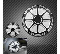 Étui de Protection Cache Latéral De Couvercle d'embrayage Moto pour Harley pour Dyna (1999-2007, 2008, 2009, 2010, 2011, 2012, 2013, 2014, 2015, 2016, 2017)