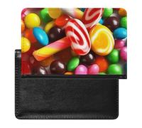 Étui de protection coloré pour passeport avec blocage RFID - Porte-carte d'identité - Portefeuille de voyage sécurisé pour tickets de passeport, cartes de crédit, style, taille unique, Style :, Taille