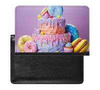 Étui de protection coloré pour passeport avec blocage RFID - Porte-carte d'identité - Portefeuille de voyage sécurisé pour tickets de passeport, cartes de crédit, style, taille unique, Style :, Taille