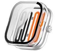 Étui de protection compatible avec Honor Watch X5, coque rigide en polycarbonate avec film blindé, accessoire de protection, boîtier résistant aux rayures (transparent)