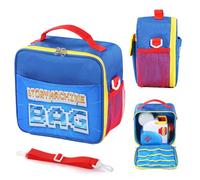 Étui de protection compatible avec Little-Tike Story Dream Machine - Sac de transport de jouets avec bande d'épaule pour machine de jeu d'histoires - Rangement de livres et de petits personnages