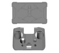 Étui de Protection, Compatible for DJI RC Pro 2, Couvercle Anti-poussière de Protection d'écran en Silicone, Anti-Rayures for Accessoires de Drone Mavic 4 Pro(2 in 1 Cover Gray)