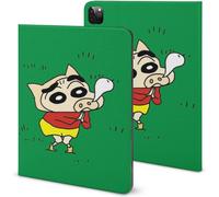 Étui De Protection Crayon Shin-Chan Pour Ipad Pro 11 Pouces, Résistant Aux Rayures, Compatible Veille/Réveil Automatique, Réglage Multi-Angle