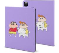 Étui De Protection Crayon Shin-Chan Pour Ipad Pro 11 Pouces, Résistant Aux Rayures, Compatible Veille/Réveil Automatique, Réglage Multi-Angle