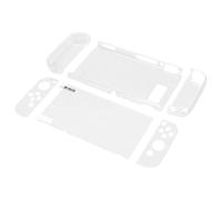 Étui de Protection de Jeu, Housse de Protection pour Console de Jeu Protection Complète Durable Transparente avec Protecteur d'écran pour Console de Jeu