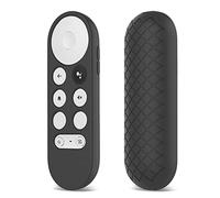 Étui de Protection de la Télécommande, Remplacement du Couvercle en Silicone de la Télécommande avec Lanière, pour Google Chromecast TV