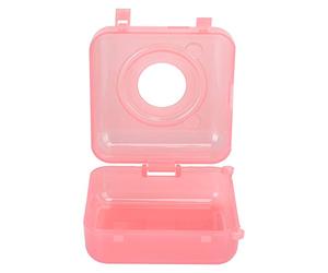 Étui de Protection de l'Imprimante, Boîtier de Poche Phone Pocket Protective Shell PC pour Péripage Thermal Remarque Bar Barcode Imprimante (Pink)