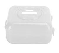 Étui de Protection de l'Imprimante, PC de Shell Protecteur pour Péripage Phone Pocket Pocket Base Case Thermal Note Barcode Imprimante (Transparent)