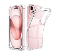 Étui de protection d'écran en silicone TPU amortissant les chocs, transparent. Compatible avec Samsung Galaxy et autres modèles. Coque arrière de protection TPU, étanche, anti-chute, anti-rayures. Usa