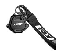 Étui de protection des clés Pour R1 YZF-R1 YZFR1 YZF R1M Accessoires De Moto Décoration Etui Clés Coque Porte-clés En Aluminium(Combo-Black)
