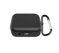 Étui de Protection écouteurs pour Soundcore P41i, étui de Protection en Silicone Souple résistant aux Chutes et aux Chocs écouteurs sans Fil pour Soundcore P41i avec Mousqueton (Noir)