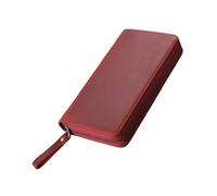 Étui de protection en cuir avec fermeture éclair pour cahiers, agendas, blocs-notes, journaux, pochettes de protection pour carnets de notes de 7, 28 x 3, 54 pouces