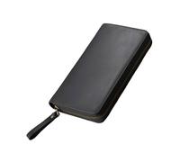 Étui de protection en cuir avec fermeture éclair pour cahiers, agendas, blocs-notes, journaux, pochettes de protection pour carnets de notes de 7, 28 x 3, 54 pouces