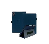 Étui de protection en cuir avec support pour tablette Teclast T70 14" - Design multifonction - Bleu