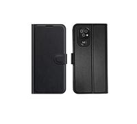 Étui de protection en cuir de qualité supérieure avec emplacements pour cartes et fonction support compatible avec Doro 8100 / Doro 8110 / Doro 8110 Plus