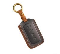 Étui de protection en cuir de vache avec absorption des chocs et placement précis des boutons pour télécommande intelligente Maserati pour Grecale 2022 2023 (noir)