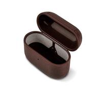 étui de protection en cuir pour écouteurs sans fil Bluetooth, marron -HK908