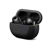 Étui de protection en cuir pour Huawei FreeBuds Pro 5 - Alliant intégrité structurelle et portabilité simplifiée - Noir