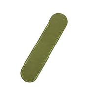 Étui de protection en cuir souple pour stylo 15 cm x 3,5 cm/4,2 cm, vert