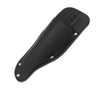 Étui de protection en cuir synthétique pour sécateur de jardin - Pour outils de jardinage, pince, ciseaux - Noir
