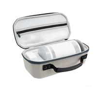 Étui de protection en EVA pour projecteur Samsung The-Freestyle - Sac de transport résistant aux chocs avec rangement organisé pour câbles - Gris