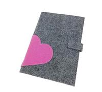 Étui de protection en feutre pour carnet de maternité allemand (rose, version allemande)