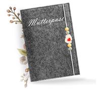 Étui de protection en feutre pour carnet de maternité - Cadeau pour les femmes enceintes - Cadeau pour les femmes enceintes