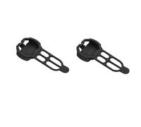Étui de protection en gel pour capteur de cadence Garmin, Bryton et Magene, noir, 2 pièces