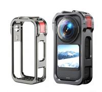 Étui de protection en métal pour accessoires Insta360 X6 | Cadre utilitaire multifonction en aluminium avec verrou à dégagement rapide, divers supports d'extension