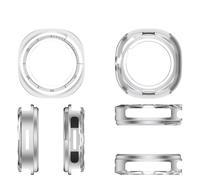 éTui De Protection en MéTal pour Galaxy Watch8 Classic 46mm Smartwatch Design Minimaliste avec Coque RéSistante Aux Rayures Et Aux Impacts pour Accessoires Smartwatch (Argent)