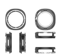 éTui De Protection en MéTal pour Galaxy Watch8 Classic 46mm Smartwatch Design Minimaliste avec Coque RéSistante Aux Rayures Et Aux Impacts pour Accessoires Smartwatch (Noir)