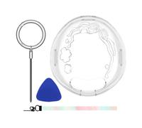 Étui de Protection en Polycarbonate Transparent pour Appareil pour Animal de Compagnie virtuel, Coque Rigide avec lanière et décoratif pour Le Transport Quotidien, l ' Affichage et Les Voyages de
