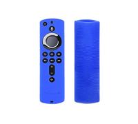 Étui de protection en silicone antichoc compatible avec la télécommande Amazon Fire TV Stick 4K de 2e génération (bleu) : cadeau surprise bleu