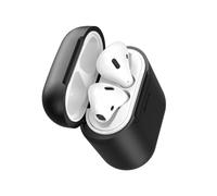Étui De Protection En Silicone Avec Fonction De Recharge Sans Fil, Baseus, Pour Apple Airpods, Noir