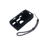 Étui de protection en silicone compatible avec appareil photo Kodak Snapic A1 - Imperméable, résistant à la transpiration et aux chocs - Avec boîte de rangement et cordon - Noir (M5)