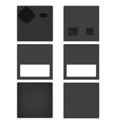 Etui de protection en silicone console de jeu pour Nex Playground Game System Protection contre les chutes Etui de protection en silicone souple Accessoires pour console de jeu (Noir)