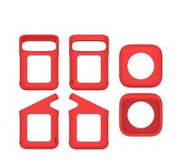 Étui de Protection en Silicone Le Lecteur Audio pour Tonies Toniebox 2, Housse de Protection Souple, Portable, résistante aux Chocs et aux Rayures, étui de Transport Accessoires (Rouge)