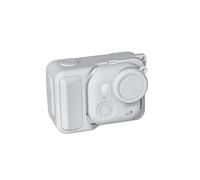 Étui de Protection en Silicone pour Appareil Photo GO Ultra, Coque intégrale Antichoc avec Capuchon d'objectif, lanière Anti-Perte, étui en Silicone pour Module d'action, Trous de (Gris)