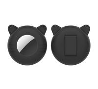 Étui De Protection En Silicone Pour Apple Airtag Le Noir