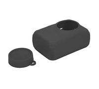 Étui de Protection en Silicone pour caméra de Mouvement, Durable, Doux et léger avec Cache d'objectif pour caméras de Sport SJ9Strike SJ9Max SJ4000X, Amateurs de Plein air, Noir, (Noire)