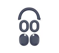 Étui de Protection en Silicone pour Casque pour Sony WH-1000XM6, Protection Intégrale à 360, Doux pour la Peau, Lavable, Bleu