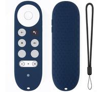Étui de protection en Silicone pour Chromecast, housse complète anti-poussière pour télécommande vocale Google TV 4K 2020