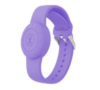 Étui De Protection En Silicone Pour Dragonne Apple Airtag - Court Violet